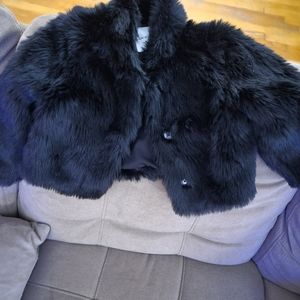 Faux fur coat 3 to 4yr old